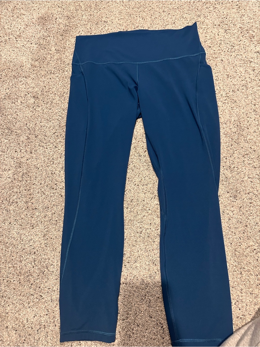 Lululemon Align High-Rise Pant with Pockets 25” Blue Borealis Size 12 - Picture 5 of 8